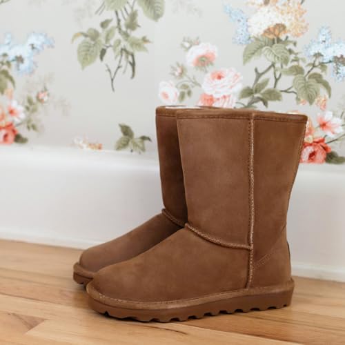 BEARPAW Elle Short - Women's Hickory Vegan Shoe Deals Outlet