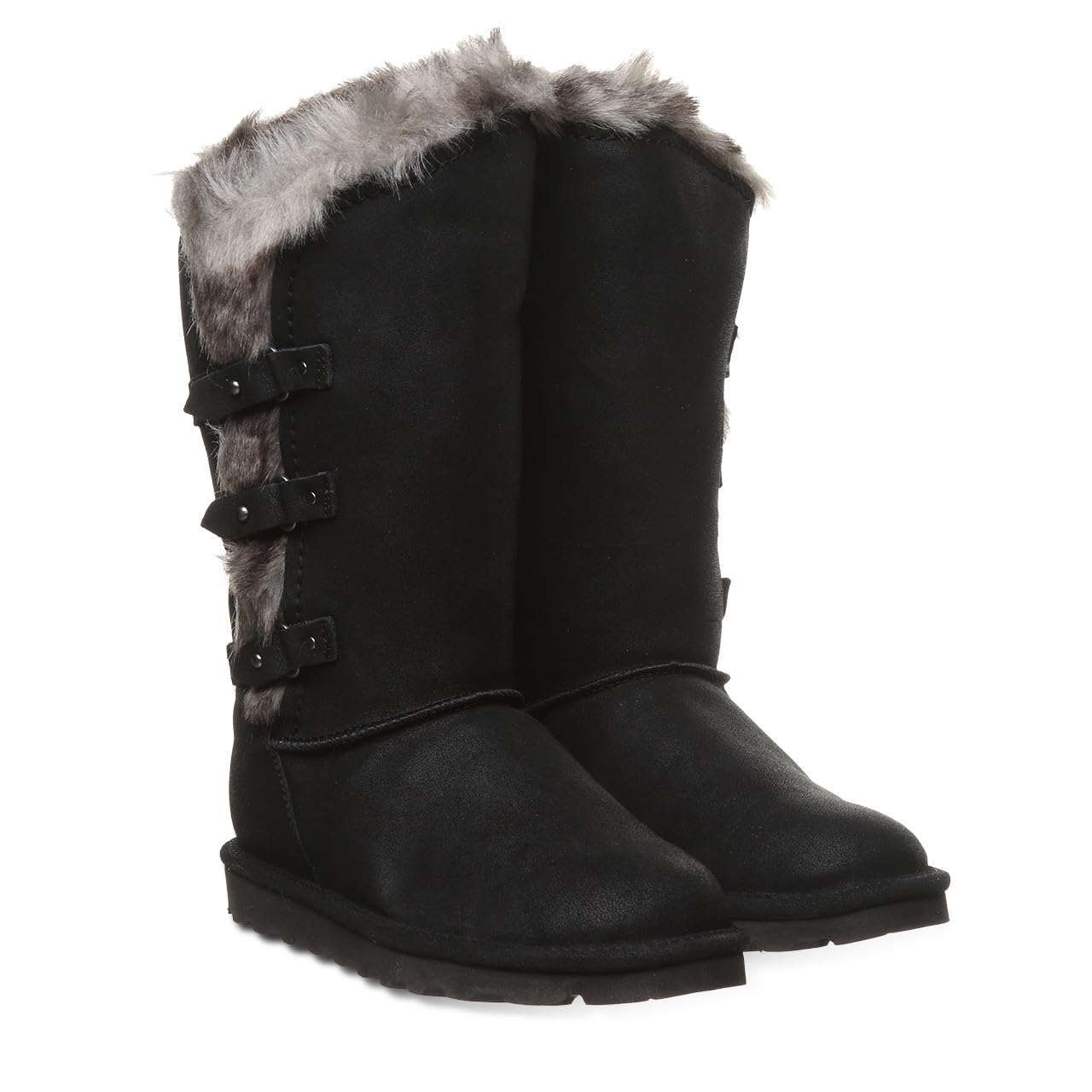 BEARPAW Emery - Women's Aged Black Shoe Deals Outlet