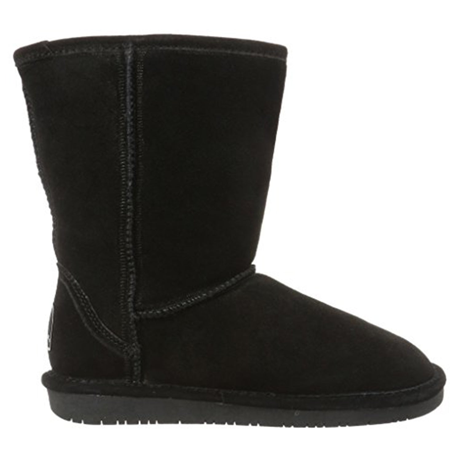 BEARPAW Emma Short Boots - Women's Black Shoe Deals Outlet