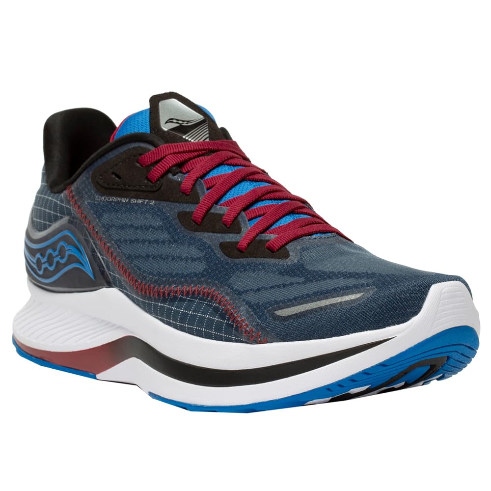 Saucony Endorphin Shift 2 - Men's Space/Mulberry Shoe Deals Outlet