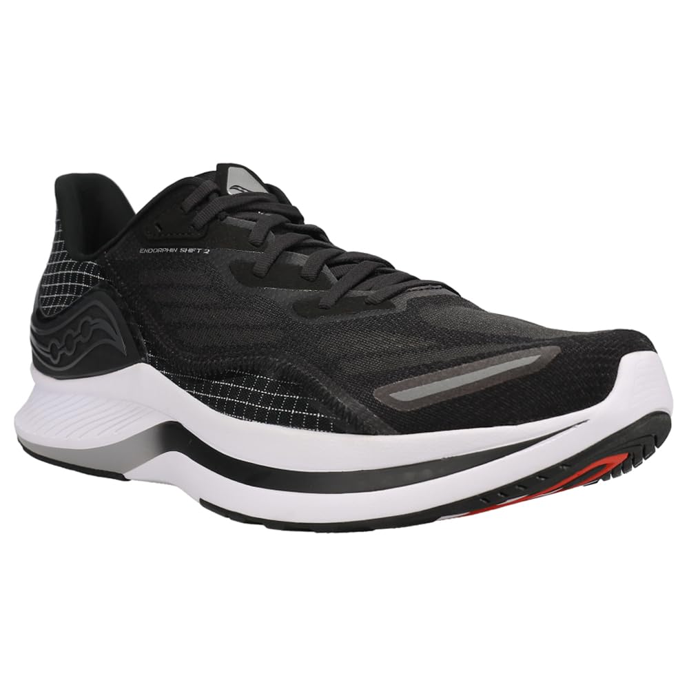 Saucony Endorphin Shift 2 - Men's Black/White Shoe Deals Outlet