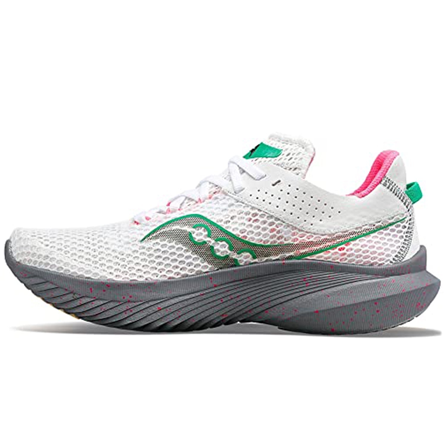 Saucony Endorphin Shift 3 Running Shoe - Women's White/Gravel Shoe Deals Outlet