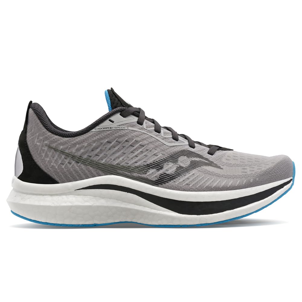 Saucony Endorphin Speed 2 - Men's Alloy/Topaz Shoe Deals Outlet