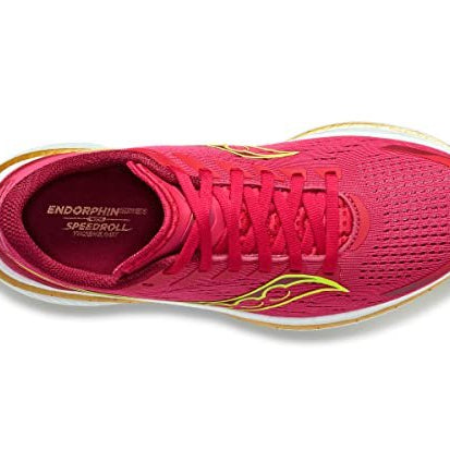 Saucony Endorphin Speed 3 Running Shoe - Women's Red/Rose Shoe Deals Outlet