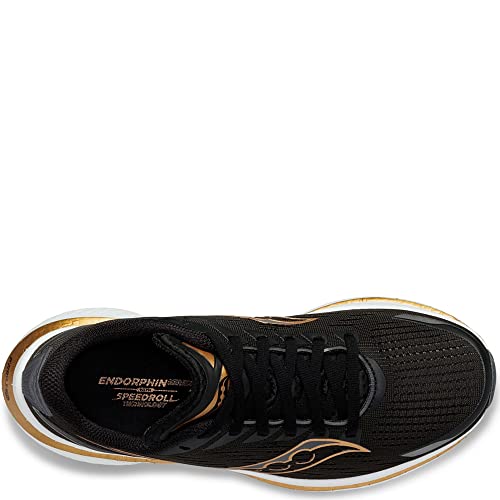 Saucony Endorphin Speed 3 Running Shoe - Women's Black/Goldstruck Shoe Deals Outlet