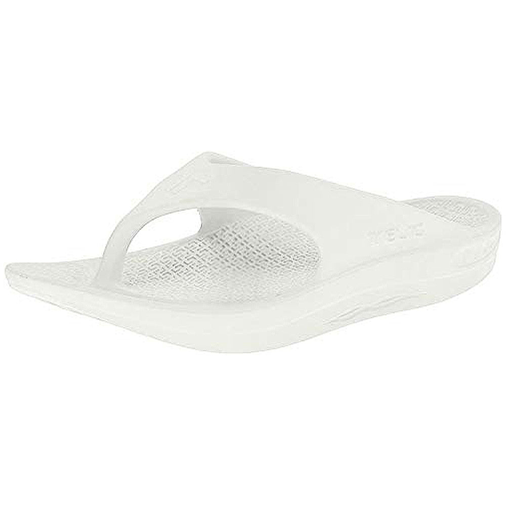 Telic Footwear Energy Flip Flop - Unisex Snow White Shoe Deals Outlet