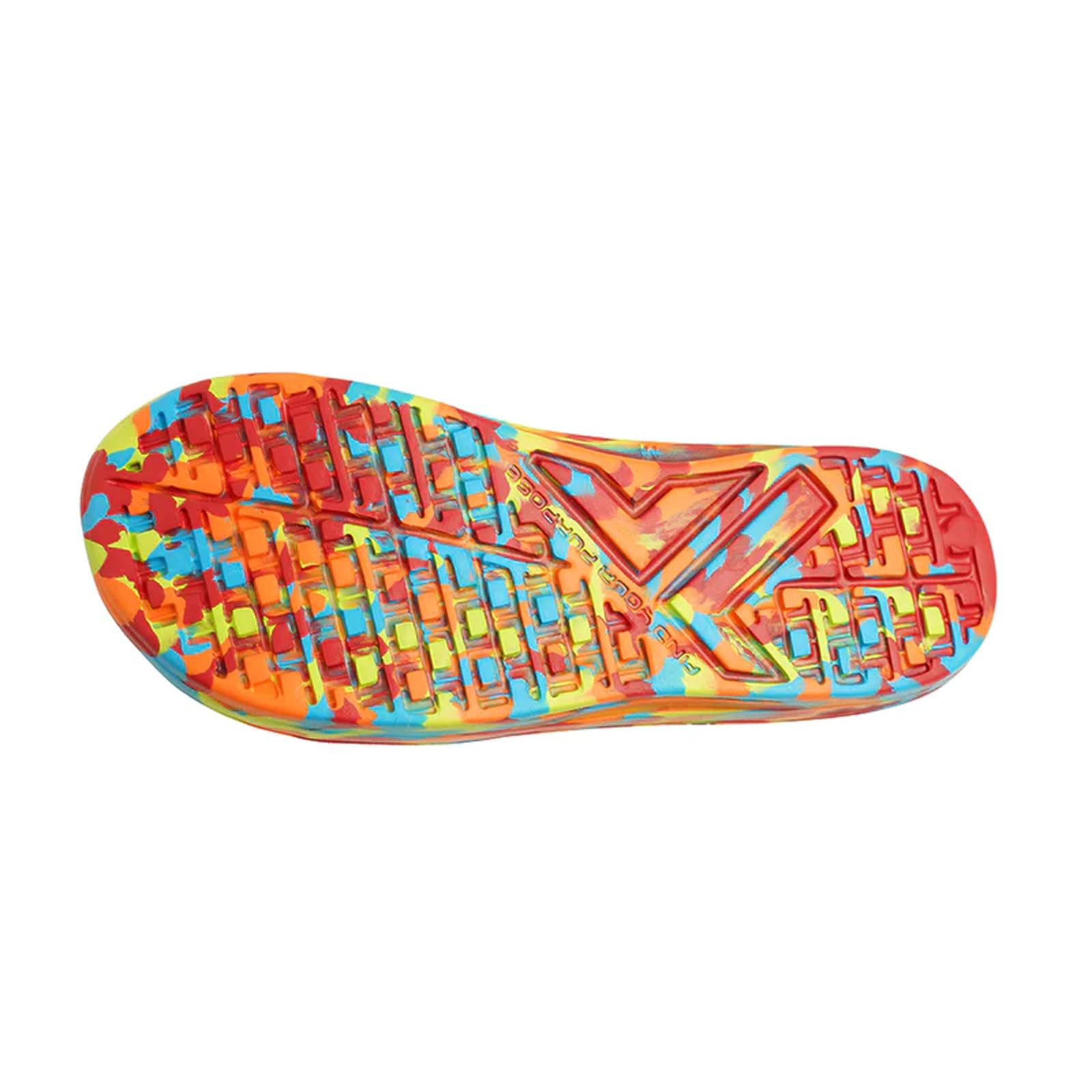 Telic Footwear Energy Flip Flop - Unisex Melted Crayon Shoe Deals Outlet
