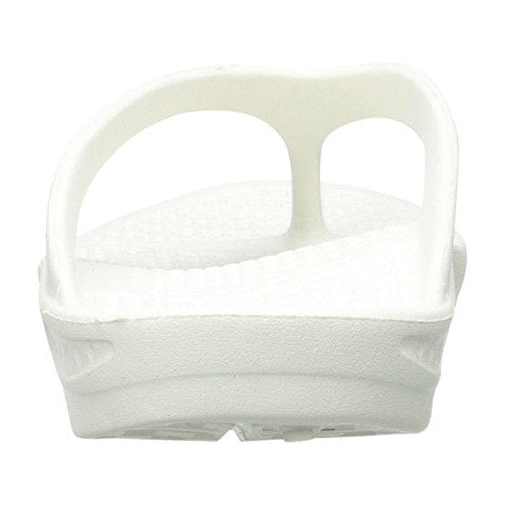 Telic Footwear Energy Flip Flop - Unisex Snow White Shoe Deals Outlet