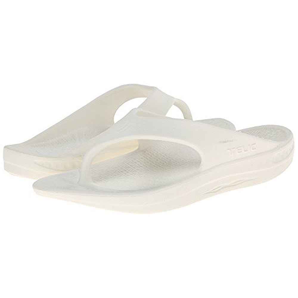 Telic Footwear Energy Flip Flop - Unisex Snow White Shoe Deals Outlet