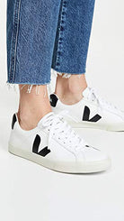 VEJA ESPLAR LEATHER - Women's White/Black Shoe Deals Outlet