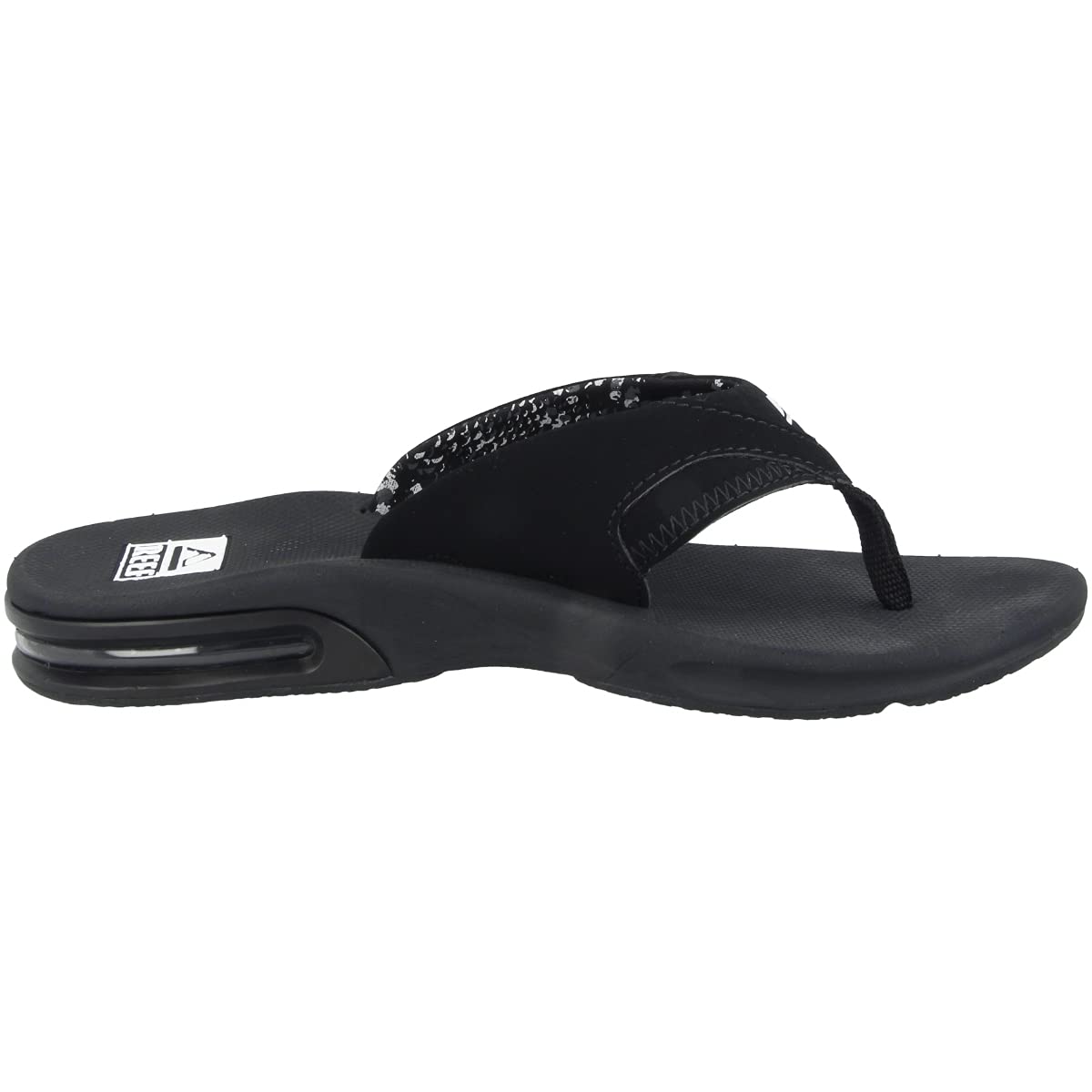 Reef Fanning - Women's Black Shoe Deals Outlet