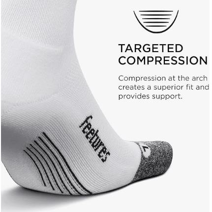 Feetures Elite Light Cushion Mini Crew Striped Medium 840557147953 Shoe Deals Outlet