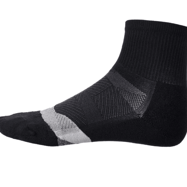 Feetures Elite Light Cushion Quarter Black Medium 840557158942 Shoe Deals Outlet