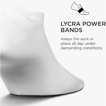 Feetures High Performance Ultra Light No Show Tab White XL 840557112609 Shoe Deals Outlet