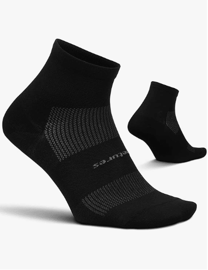 Feetures High Performance Ultra Light Quarter Black Medium 840557112128 Shoe Deals Outlet