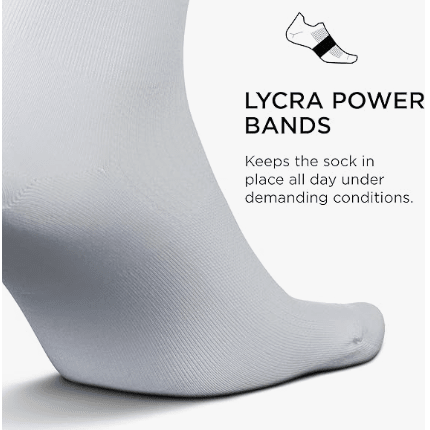 Feetures High Performance Ultra Light Quarter White Medium 840557112098 Shoe Deals Outlet