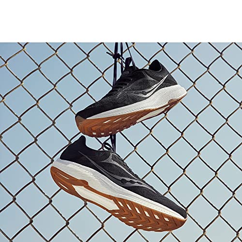 Saucony Freedom 5 - Men's Black/Gum Shoe Deals Outlet