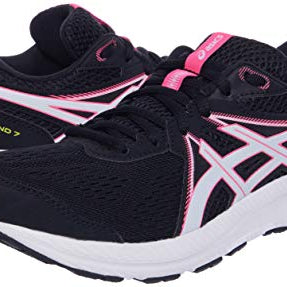 ASICS GEL - Contend 7 - Women's Black Hot Pink Shoe Deals Outlet