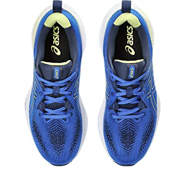 ASICS Gel - Cumulus 25 - Men's Illusion Blue/Glow Yellow Shoe Deals Outlet