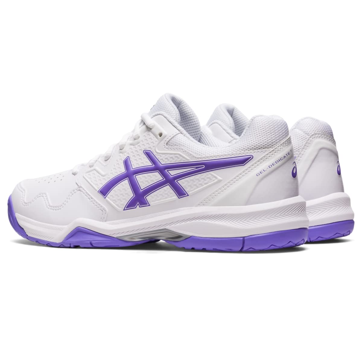 ASICS Gel Dedicate 7 - Women's White/Amethyst Shoe Deals Outlet