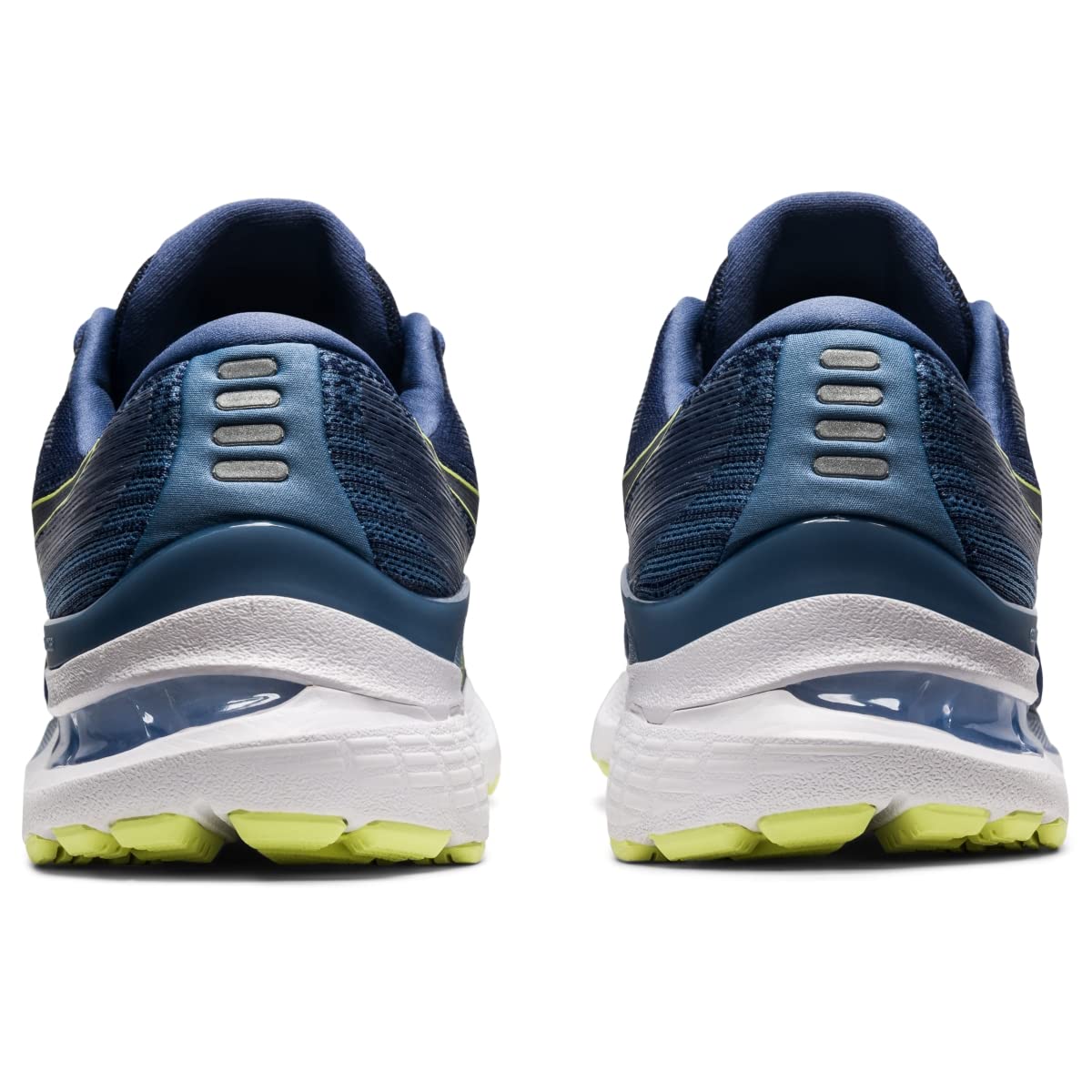 ASICS Gel Kayano 28 - Men's Thunder Blue/Glow Yellow Shoe Deals Outlet