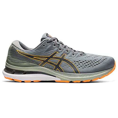ASICS Gel Kayano 28 - Men's Sheet Rock/Orange Pop Shoe Deals Outlet