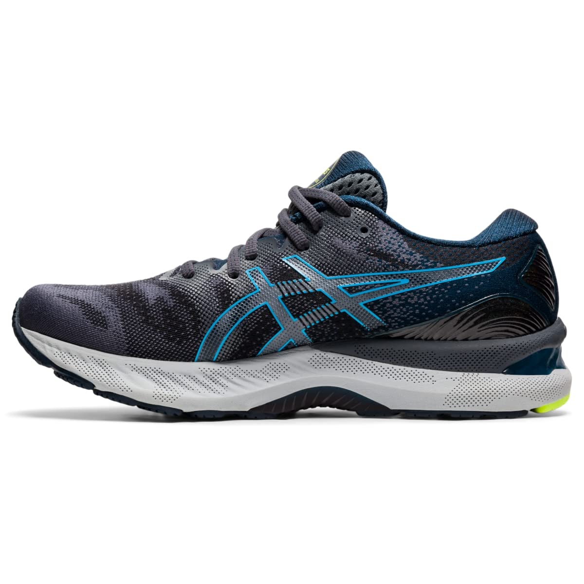 ASICS Gel Nimbus 23 - Men's Carrier Grey/Digital Aqua Shoe Deals Outlet
