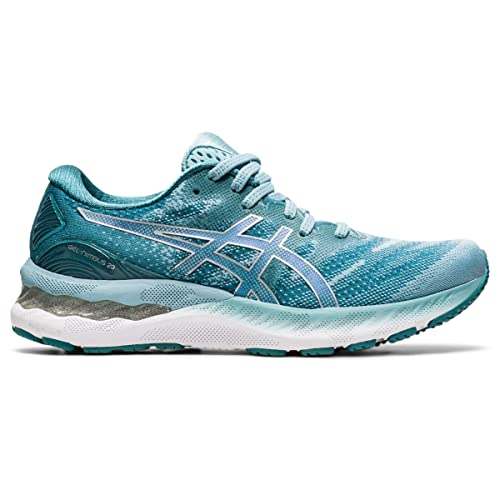 ASICS Gel Nimbus 23 - Women's Smoke Blue/Pure Silver Shoe Deals Outlet