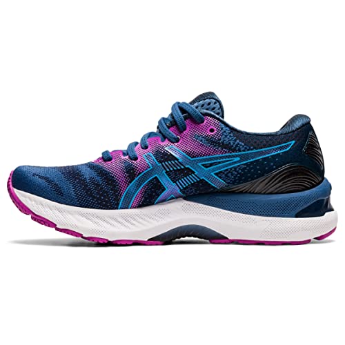 ASICS Gel Nimbus 23 - Women's Grand Shark/Digital Aqua Shoe Deals Outlet