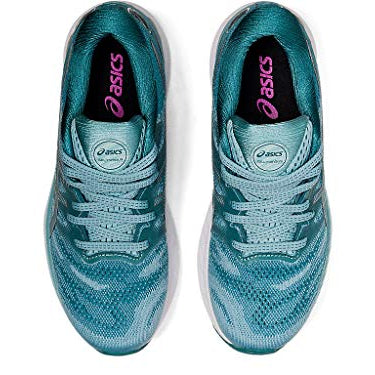 ASICS Gel Nimbus 23 - Women's Smoke Blue/Pure Silver Shoe Deals Outlet