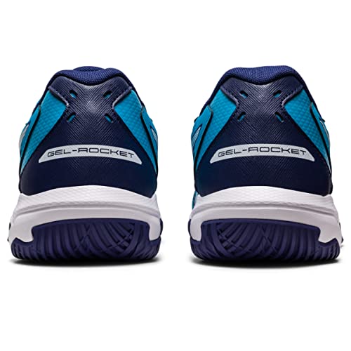 ASICS GEL - ROCKET 10 - Men's Island Blue/White Shoe Deals Outlet