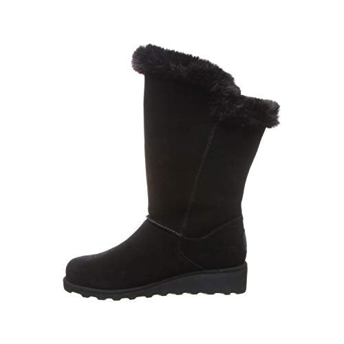 BEARPAW Genevieve Boots - Women's Black Shoe Deals Outlet