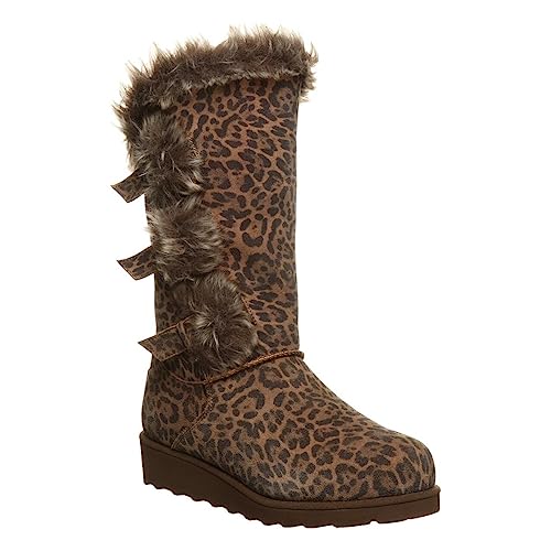 BEARPAW Genevieve Boots - Women's Leopard Shoe Deals Outlet