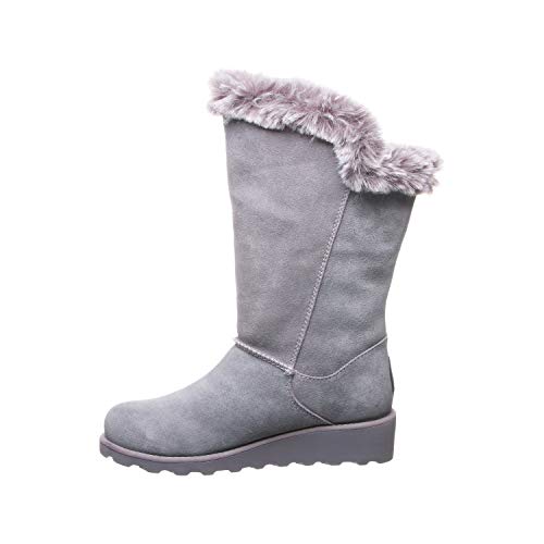 BEARPAW Genevieve Boots - Women's Gray Fog Shoe Deals Outlet