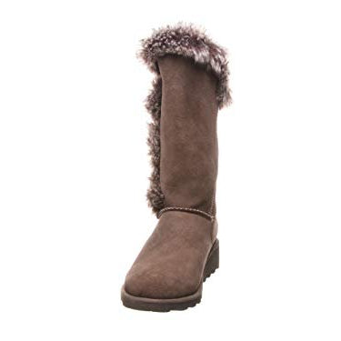 BEARPAW Genevieve Boots - Women's Seal Brown Shoe Deals Outlet