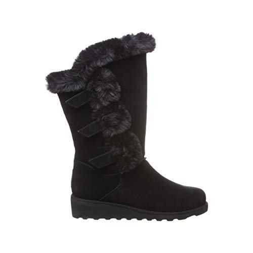 BEARPAW Genevieve Boots - Women's Black Shoe Deals Outlet