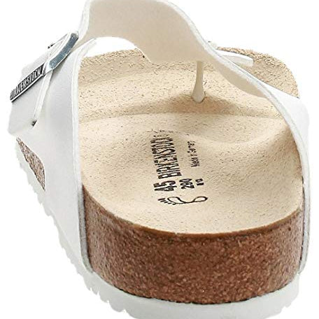 Birkenstock Gizeh Birko - Flor - Unisex White Shoe Deals Outlet