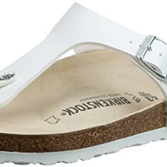 Birkenstock Gizeh Birko - Flor - Unisex White Shoe Deals Outlet
