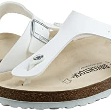 Birkenstock Gizeh Birko - Flor - Unisex White Shoe Deals Outlet