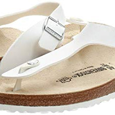 Birkenstock Gizeh Birko - Flor - Unisex White Shoe Deals Outlet