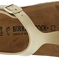 Birkenstock Gizeh Birko - Flor - Unisex Gold Shoe Deals Outlet