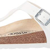 Birkenstock Gizeh Birko - Flor - Unisex White Shoe Deals Outlet