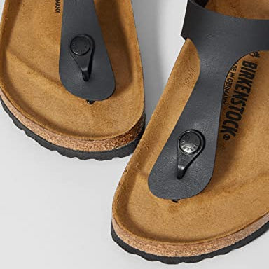 Birkenstock Gizeh Birko - Flor - Unisex Black Shoe Deals Outlet