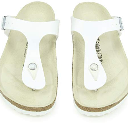 Birkenstock Gizeh Birko - Flor - Unisex White Shoe Deals Outlet