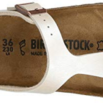 Birkenstock Gizeh Birko - Flor - Unisex Graceful Pearl White Shoe Deals Outlet