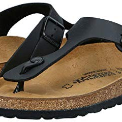 Birkenstock Gizeh Birko - Flor - Unisex Black Shoe Deals Outlet