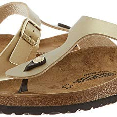 Birkenstock Gizeh Birko - Flor - Unisex Gold Shoe Deals Outlet