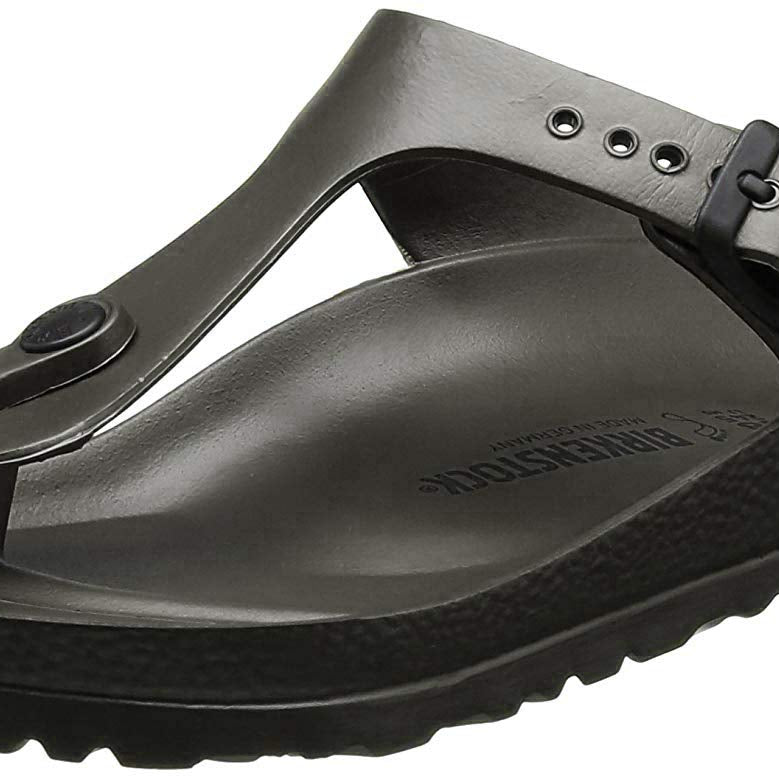 Birkenstock Gizeh EVA - Unisex Metallic Anthracite Shoe Deals Outlet