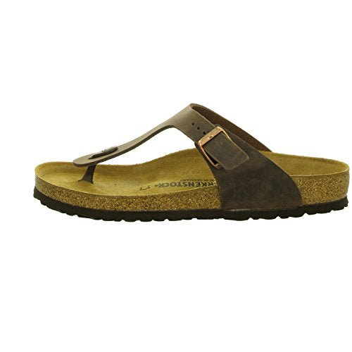 Birkenstock Gizeh Oiled Leather - Unisex Habana Oiled Leather Shoe Deals Outlet
