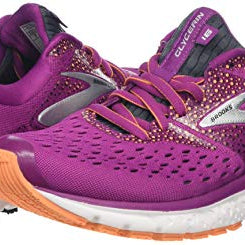 Brooks Glycerin 16 - Women's Wild Aster/Fig/Orange Shoe Deals Outlet
